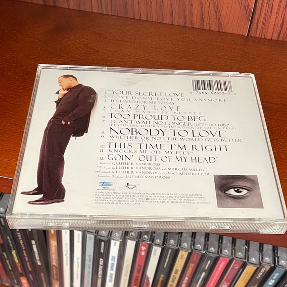 Luther Vandross CD “Your Secret Love” his 10th studio album released Oct 1996. - Picture 4 of 5